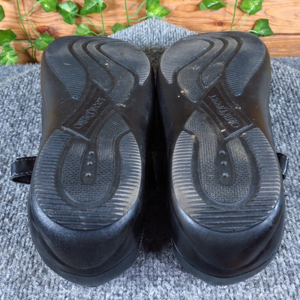 Orthofeet Celina Women Mary Jane Size 10.5 Orthopedic Walking Black Leather